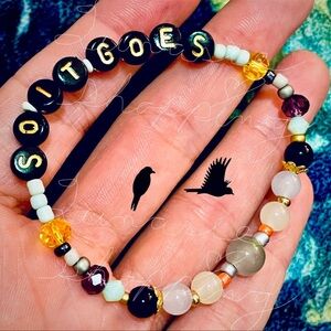 Taylor Swift Rep Beaded Bracelet